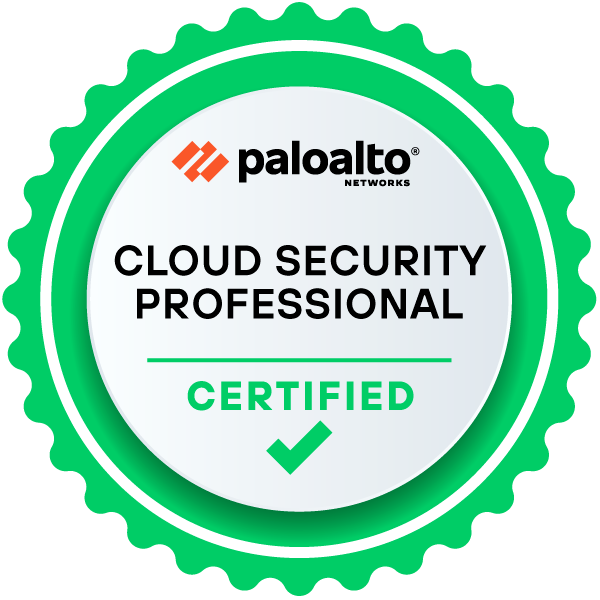 Palo Alto Networks Cloud Security Professional Certified